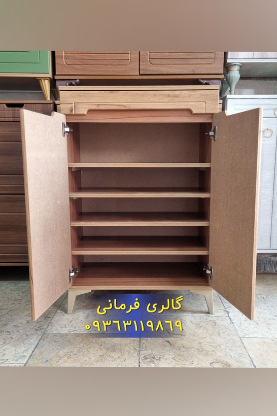 جاکفشی دو در کشودار جادار عمق 35